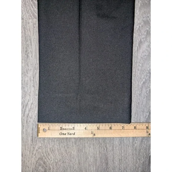 Haggar Dress Pants Classic Fit Premium Comfort Black Size 34 Waist x 29 Length - Picture 12 of 15